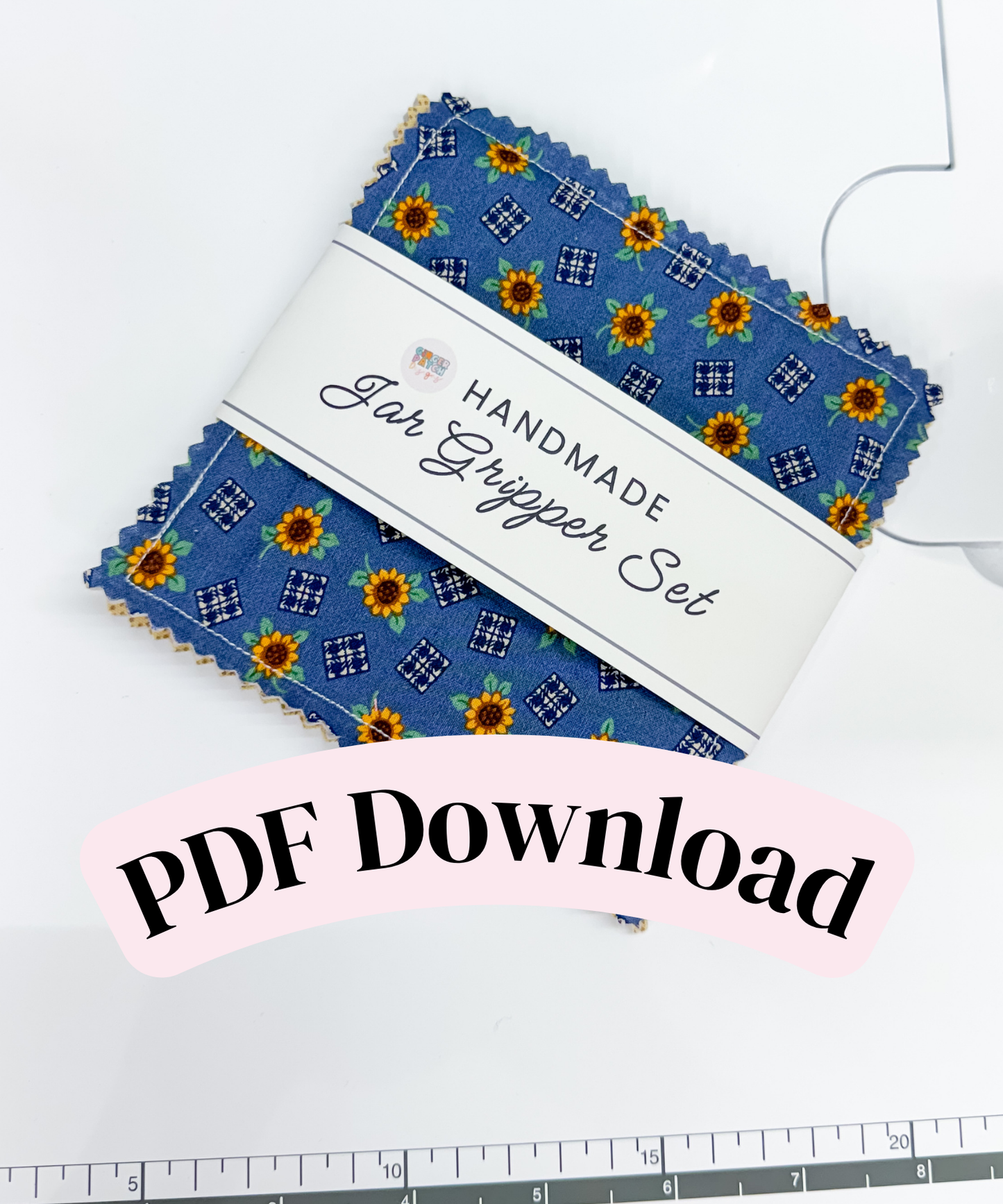 PRINTABLE Jar Gripper Wrap Labels | Downloadable PDF