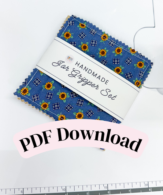PRINTABLE Jar Gripper Wrap Labels | Downloadable PDF
