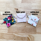 Fabric AirPods Case Keychain