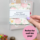 EDITABLE 2-in-1 Face Wipes Wrap Labels | Custom Packaging