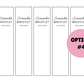 PRINTED LABELS Scrunchie BUNDLE Wrap Labels