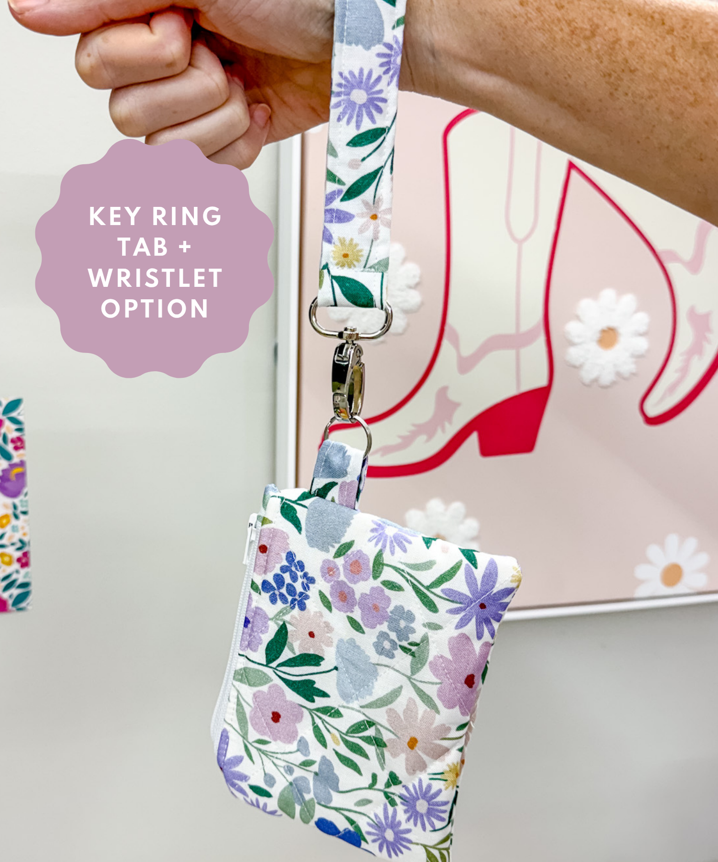Ella Keychain Bow Wallet Pattern | PDF Instant Download + Video Tutorial Access