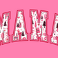 MAMA Pink Christmas Sweatshirt