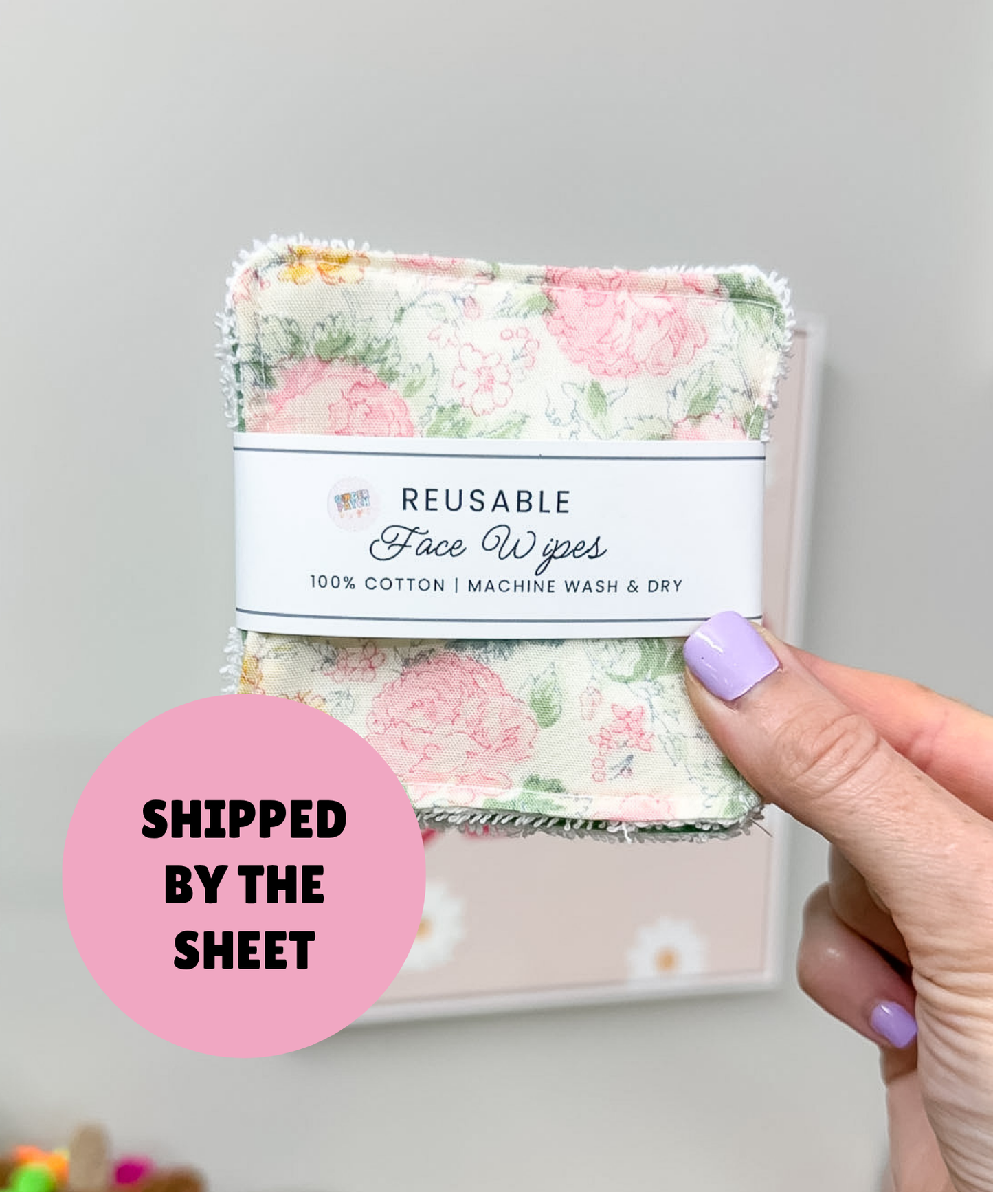 EDITABLE 2-in-1 Face Wipes Wrap Labels | Custom Packaging