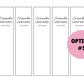 PRINTED LABELS Scrunchie BUNDLE Wrap Labels