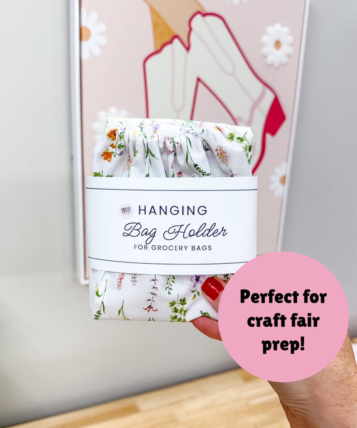 PRINTED LABELS Bag Holder Wrap Labels