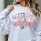 My Holidays Are Booked Pink Sweatshirt