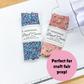 PRINTED LABELS Bowl Cover Wrap Labels