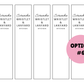 PRINTED LABELS Scrunchie BUNDLE Wrap Labels
