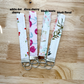 Cherry Boho Fabric Keychains