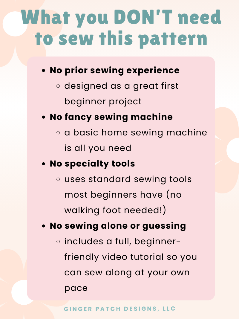 Microwave Bowl Cozy Sewing Pattern (3 Sizes) | PDF Pattern + Video Tutorial