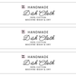 EDITABLE Dish Cloth Wrap Labels | Custom Packaging
