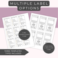 EDITABLE 3-in-1 Bowl Cozy Product Labels | Wrap Labels, Care Card & Fold Card | Edit in Canva