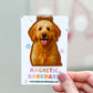 Goldendoodle Magnetic Bookmark