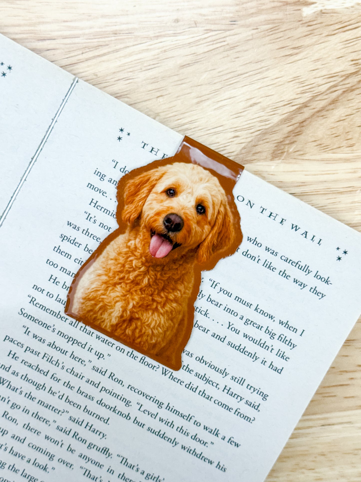 Goldendoodle Magnetic Bookmark