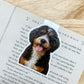 Tricolor Bernedoodle Magnetic Bookmark