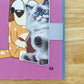 Chubby Cat Magnetic Bookmark, Side Magnetic Bookmark