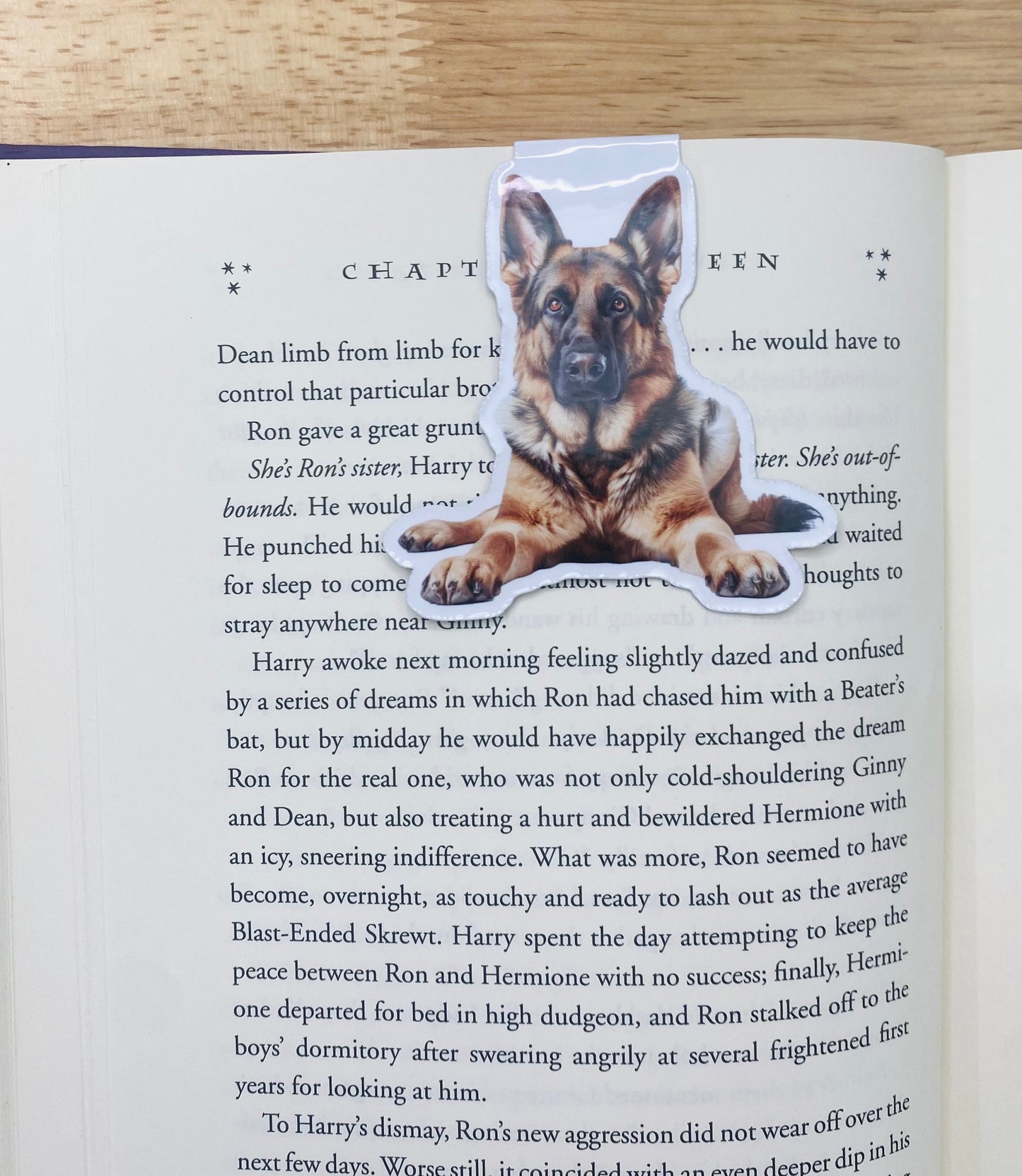 German Shepherd Magnetic Bookmark