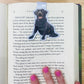 Black Labrador Retriever Magnetic Bookmark, Black Lab Bookmarks