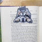 Husky Dog Magnetic Bookmark