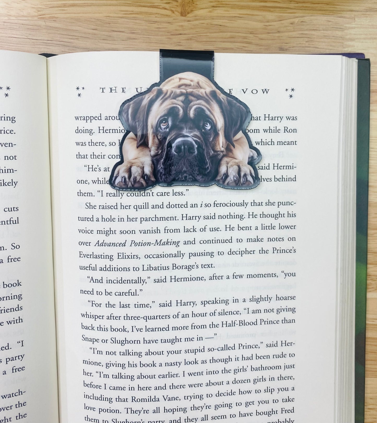 Bull Mastiff Magnetic Bookmark