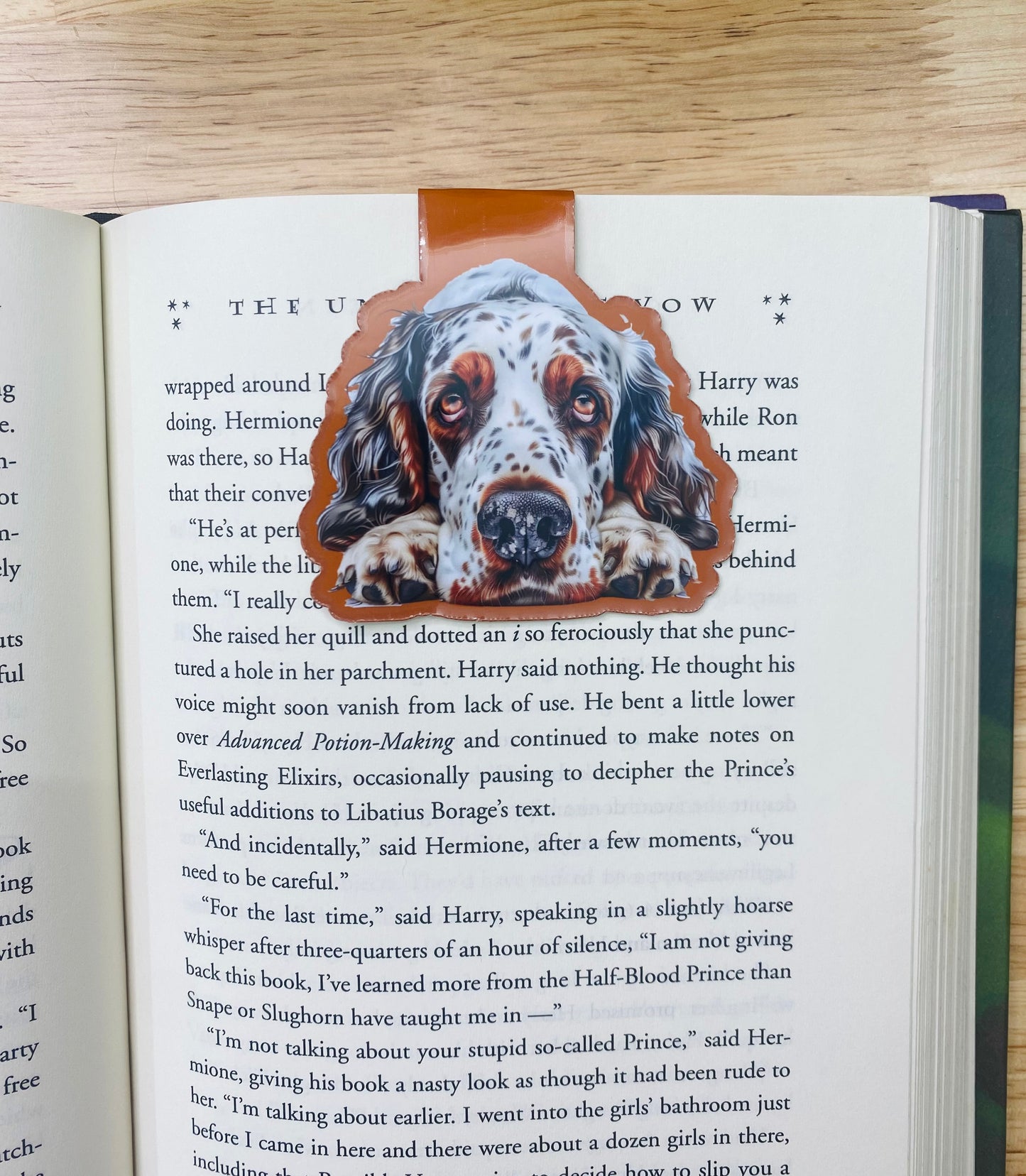 English Setter Magnetic Bookmark