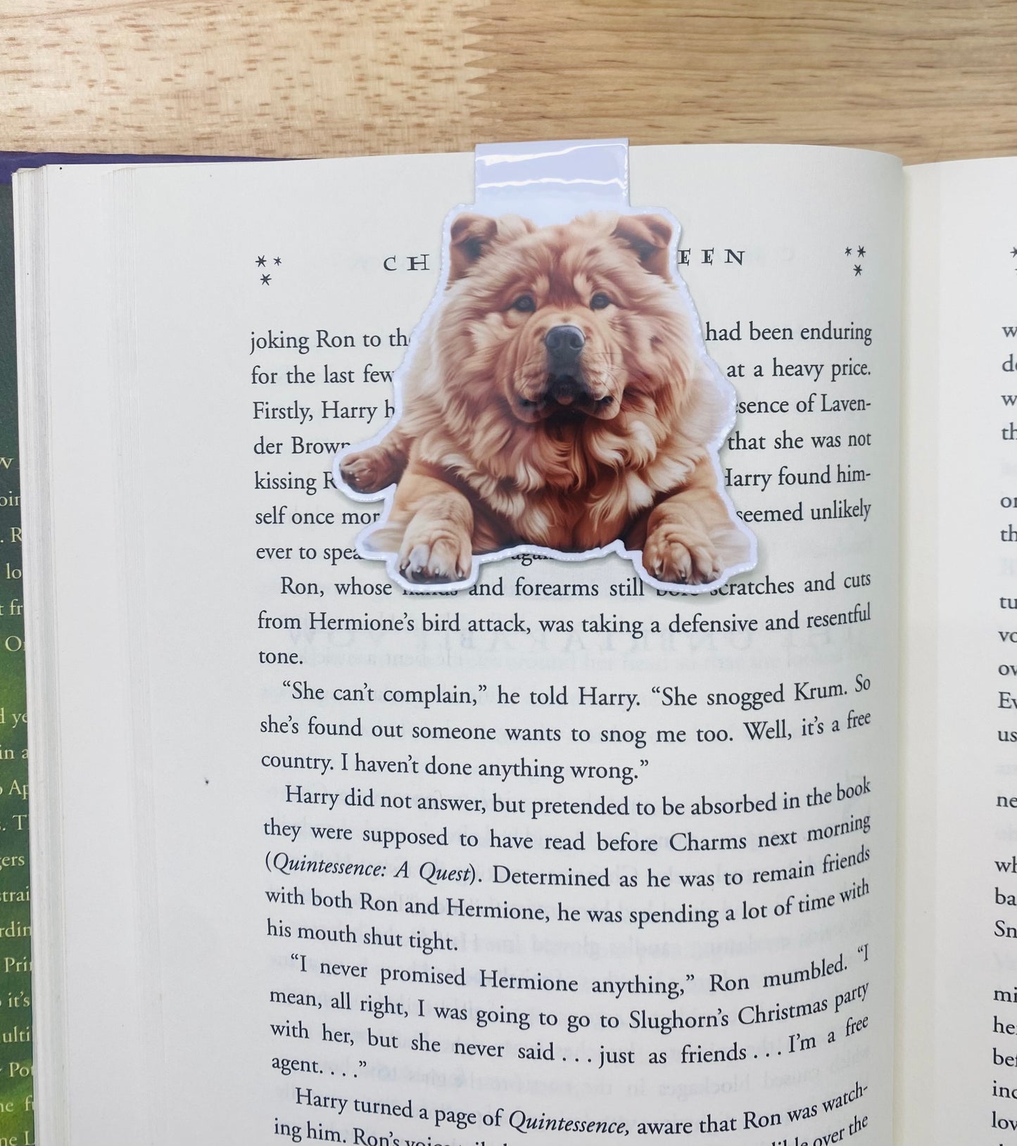 Chow Magnetic Bookmark