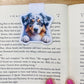 Australian Shepherd Magnetic Bookmark, Peeking Dog Bookmarks