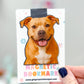 Tan Pit Bull Magnetic Bookmark