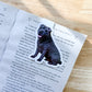 Gray Shar Pei Puppy Magnetic Bookmark