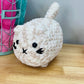 Chubby Cat Plushie, Crochet Cat Loaf