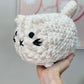 Chubby Cat Plushie, Crochet Cat Loaf