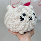 Chubby Cat Plushie, Crochet Cat Loaf