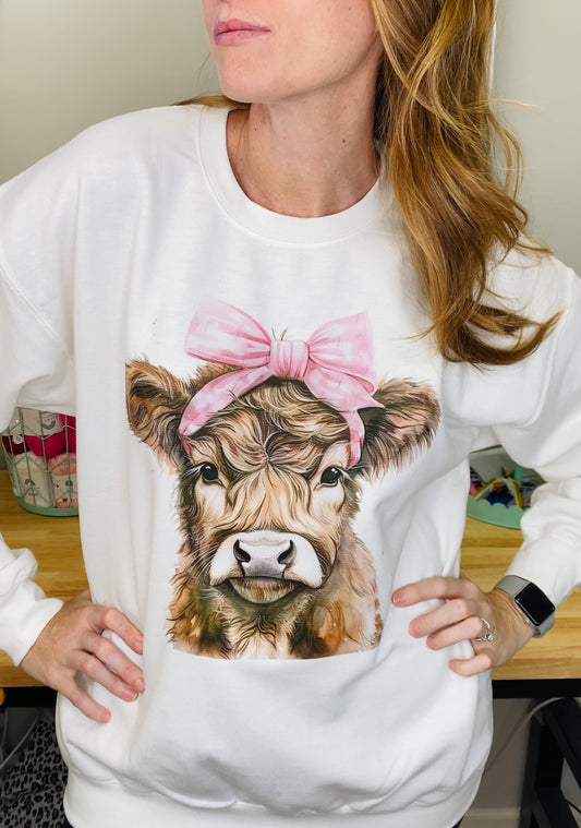 Highland Cow Sweatshirt