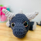 Gray Dragon Jumbo Plushie