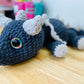 Gray Dragon Jumbo Plushie