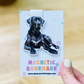 Black Great Dane Magnetic Bookmark, American Great Dane