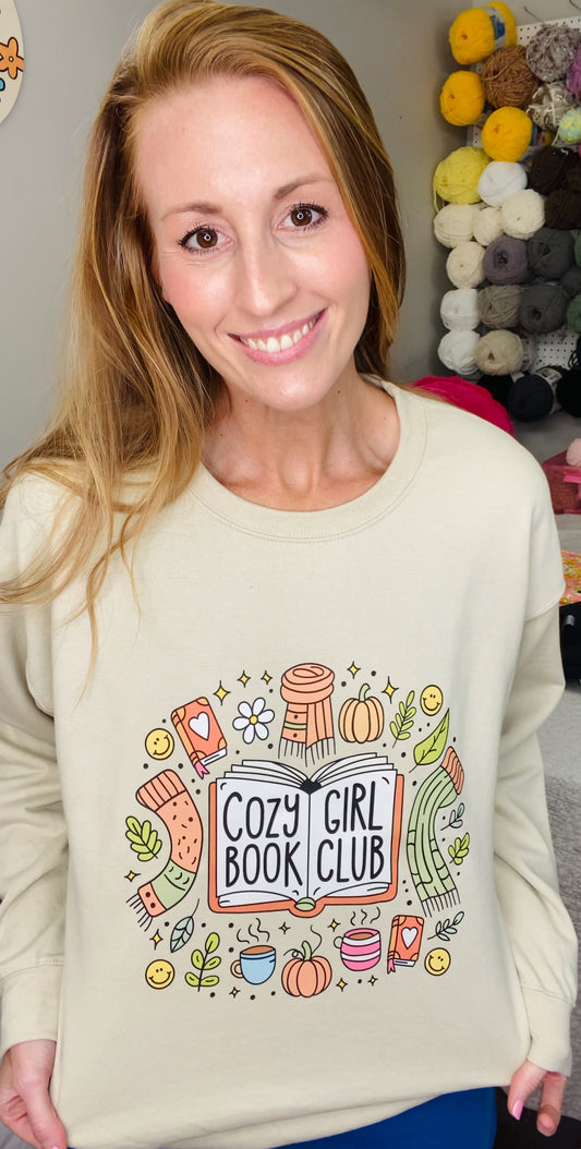 Cozy Girl Book Club Sweatshirt