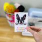 Boston Terrier Magnetic Bookmark