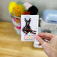 Doberman Magnetic Bookmark