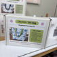 Charlotte Tole Bag Beginner Sewing Kit on a table with sewing machine in the background