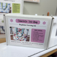 Charlotte Tote Bag Beginner Sewing Kit on a sewing machine with a blurred background