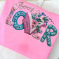 Book Lover Pink Sweatshirt XL