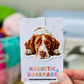 Brittany Spaniel Magnetic Bookmark