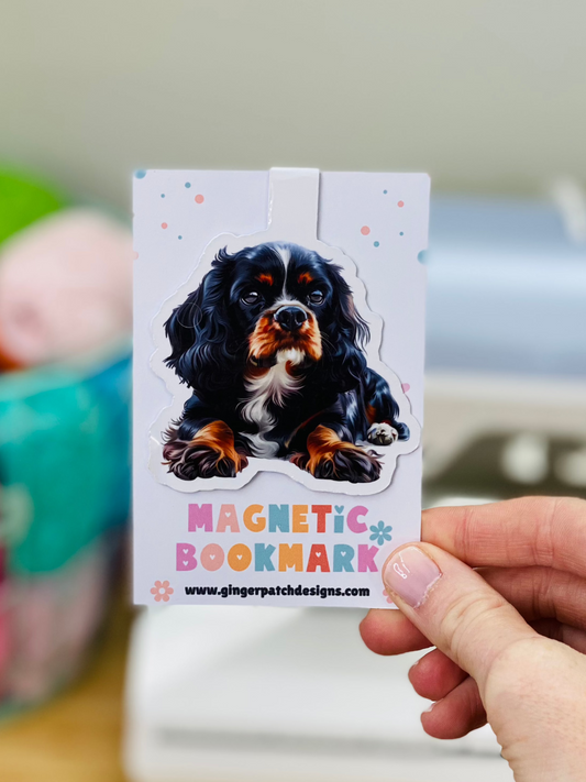 Cavalier King Charles Magnetic Bookmark