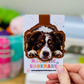 Tri-Color Aussie Magnetic Bookmark