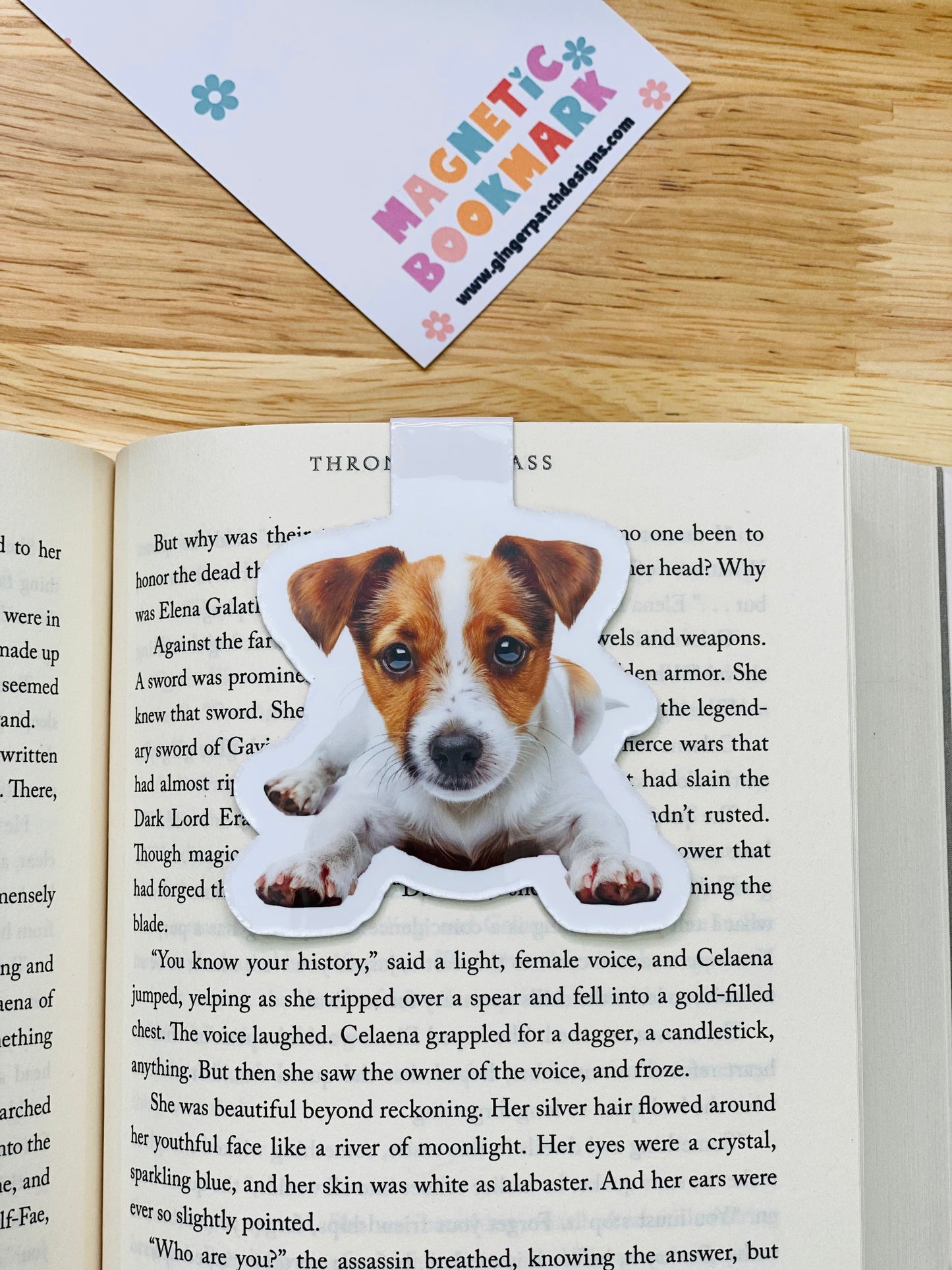 Jack Russell Terrier Magnetic Bookmark