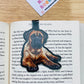 Brown Bull Mastiff Magnetic Bookmark