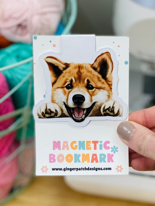 Akita Magnetic Bookmark