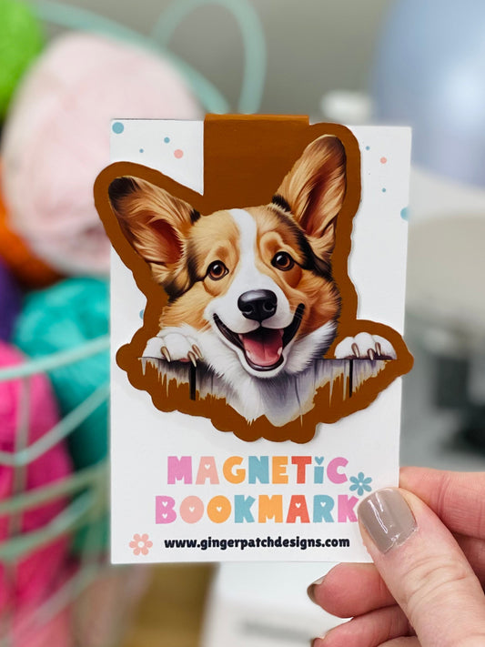 Pembroke Welsh Corgi Magnetic Bookmark